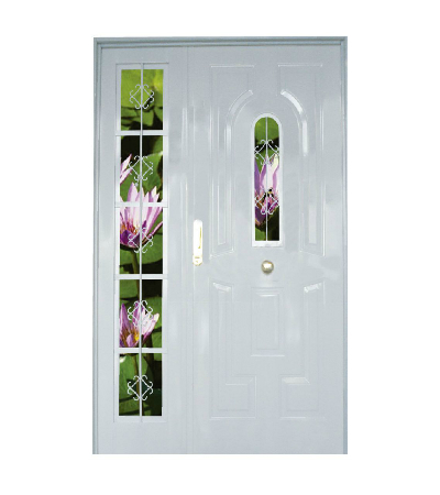 Puerta con un lateral